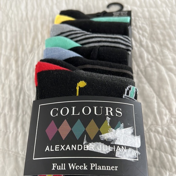Alexander Julian Other - NWT MENS SOCKS 7 PAIRS